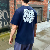 Boba - T-shirt lourd surdimensionné