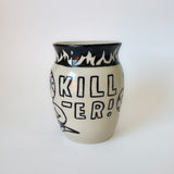 Cold Blooded Killer - Handmade One Of A Kind Vase