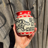 Do No Harm, Take No Shit - Handmade One Of A Kind Vase
