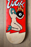 Shit Outta Luck- Hand Painted Skate Deck