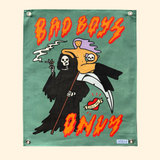 Bad Boys Only - Handmade Wall Hanging