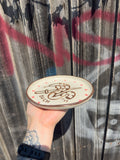 Ouch! - Handmade One Of A Kind Decorative Side Plate