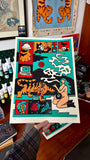 Bon Voyage! - Hand Pulled 5 Colour A3 Screen Print