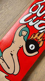 Shit Outta Luck- Hand Painted Skate Deck