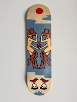 Where’s The Fire? - Hand Painted Skateboard Deck