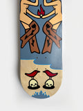 Where’s The Fire? - Hand Painted Skateboard Deck