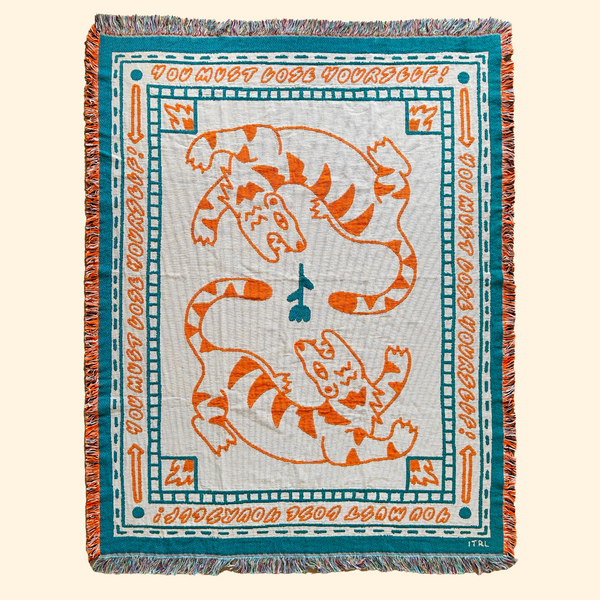 Lose Yourself - Large Woven Throw