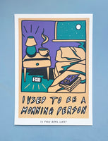 Morning People - A4 Art Print