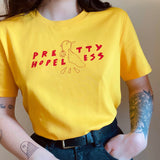 Pretty Hopeless - Hand Printed T-shirt