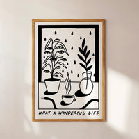 Wonderful Life - A4 Art Print